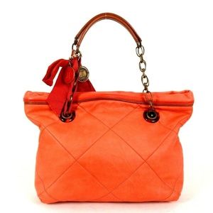 Lanvin Paris 'Amalia' Quilted Lambskin Cabas Tote